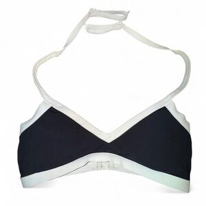 Seafolly Black and White bikini top size 12